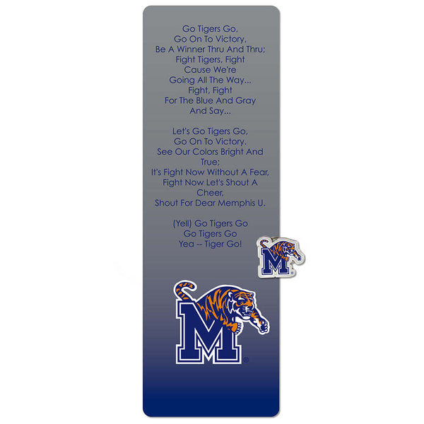 University of Memphis Tigers Bookmark and Pin