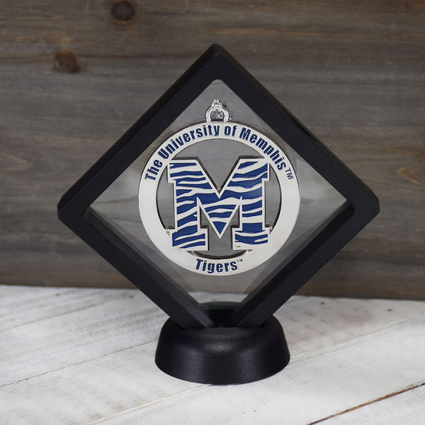Fan Frenzy Gifts Memphis Tigers Officially Licensed Silver Ornament