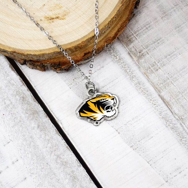 Fan Frenzy Gifts Missouri Tigers Officially Licensed Fan Necklace