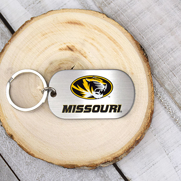 Fan Frenzy Gifts Missouri Tigers Officially Licensed Keytag
