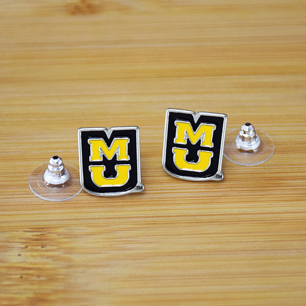 Fan Frenzy Gifts Missouri Tigers Officially Licensed Post Earrings