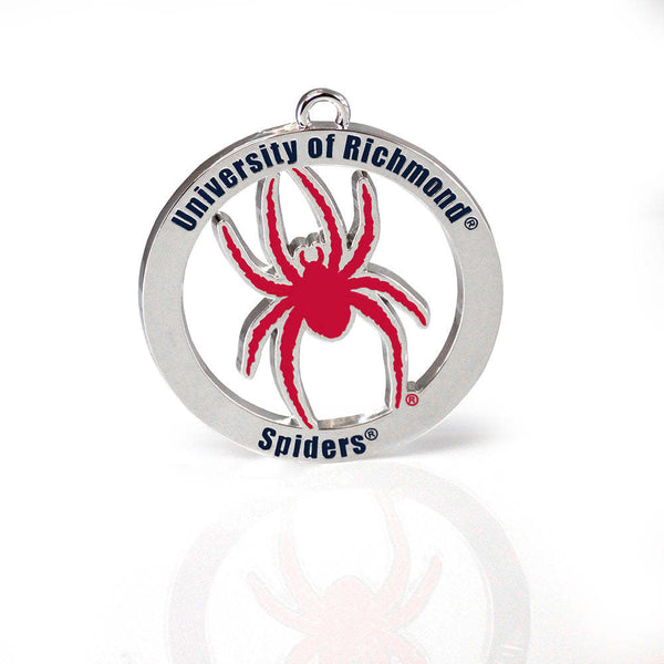 Fan Frenzy Gifts Richmond Spiders Officially Licensed Silver Ornament