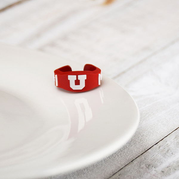 Fan Frenzy Gifts Utah Utes Officially Licensed Adjustable Ring
