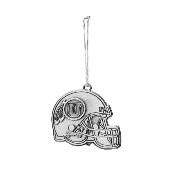 University of Utah Metal Helmet Ornament