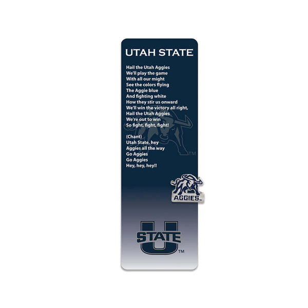 Fan Frenzy Gifts Utah State Aggies Officially Licensed Fight Song Bookmark and Pin