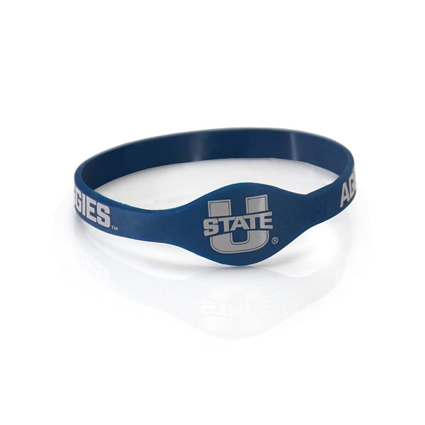 Fan Frenzy Gifts Utah State Aggies Officially Licensed Silicone Bracelet