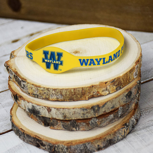 Fan Frenzy Gifts Wayland Baptist Officially Licensed Silicone Bracelet
