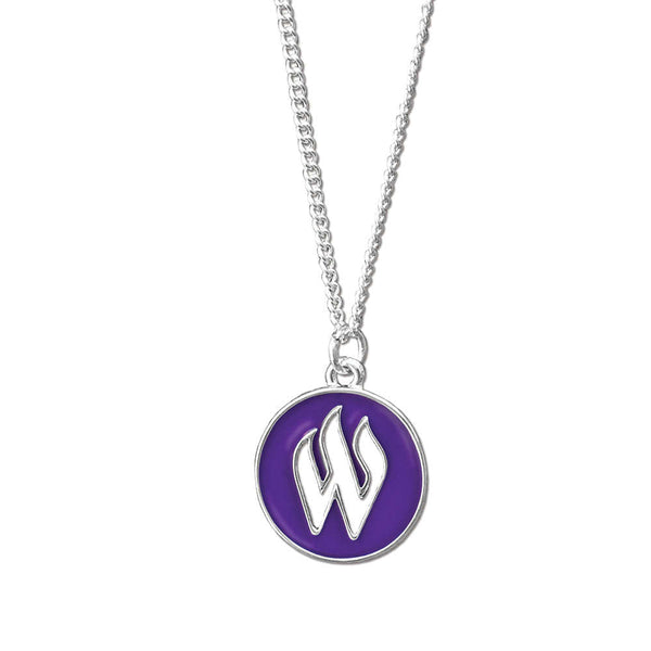 Fan Frenzy Gifts Weber State Wildcats Officially Licensed Cutout Necklace