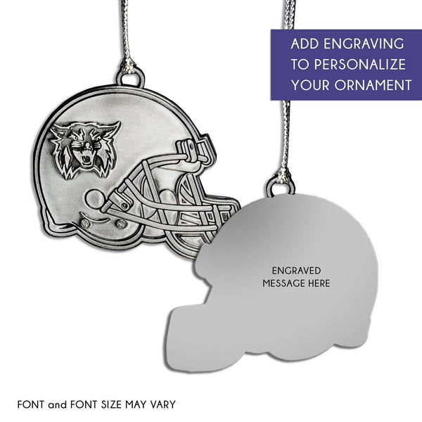 Fan Frenzy Gifts Weber State Wildcats Officially Licensed Helmet Ornament