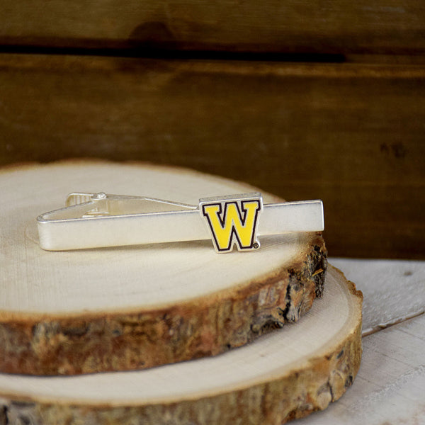 Fan Frenzy Gifts Western Michigan Fan Necklace Officially Licensed Tiebar
