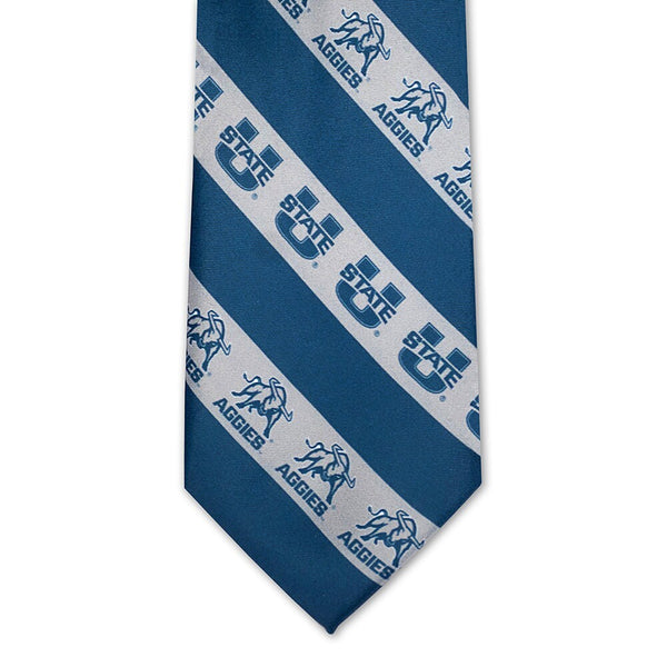 Utah State University Aggies Striped Men&#39;s Necktie