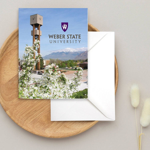 Fan Frenzy Gifts Weber State Wildcats Officially Licensed Photo Thank You Card 10-pack