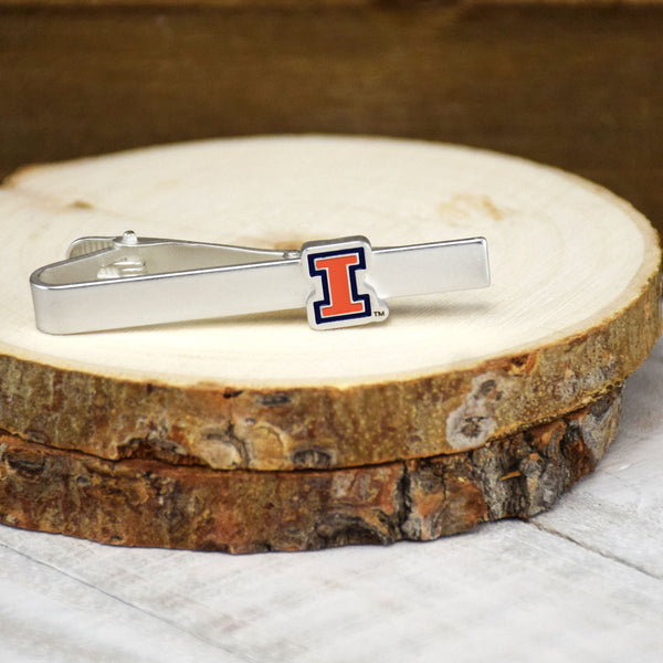 Fan Frenzy Gifts Illinois Fighting Illini Officially Licensed Tiebar