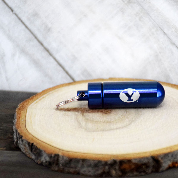 Fan Frenzy Gifts Brigham Young University-Idaho  BYU-I Dark Blue Bangle Bracelet