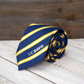 Fan Frenzy Gifts UC Davis Aggies Striped Formal  Men's Necktie  Officially Licensed NCAA 