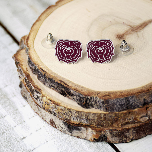 Missouri State Bears Post Earrings by Fan Frenzy Gifts
