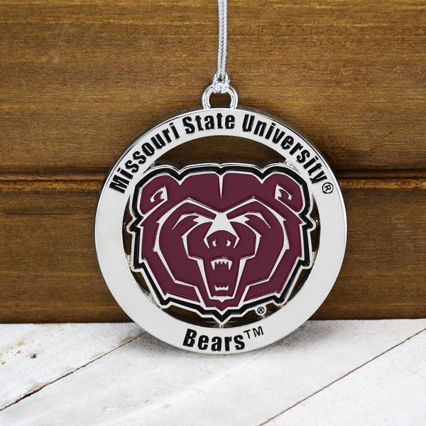 Missouri State University Bears Ornament by Fan Frenzy Gifts Officially Licensed NCAA 