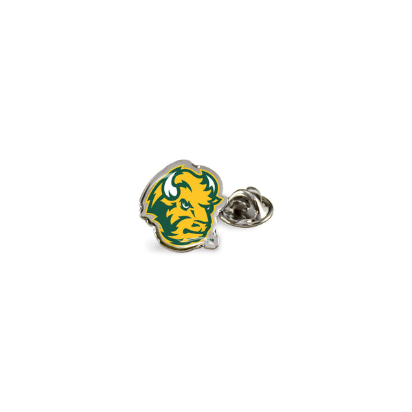 Fan Frenzy Gifts North Dakota St University Bison Gold Mascot Pin Officially licensed NCAA