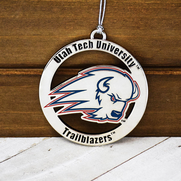 Utah Tech Trailblazers Ornament by Fan Frenzy Gifts Officially Licensed NCAA 