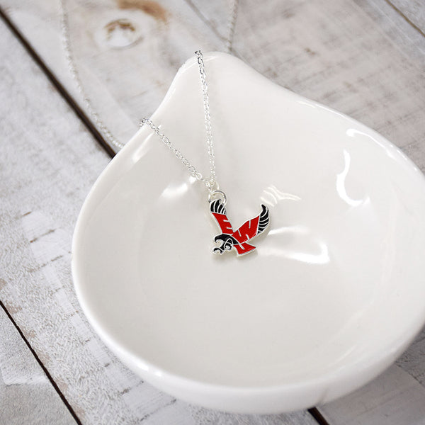 Fan Frenzy Gifts Eastern Washington Eagles Officially Licensed Fan Necklace