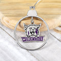 Weber State Wildcats 2 Piece Ornament