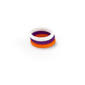 Fan Frenezy Gifts Purple Orange White 3 Pack (Clemson colors) Size 6