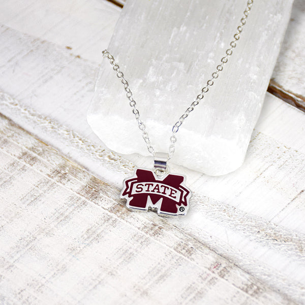 Fan Frenzy Gifts Mississippi State Bulldogs Fan Necklace Bulldogs