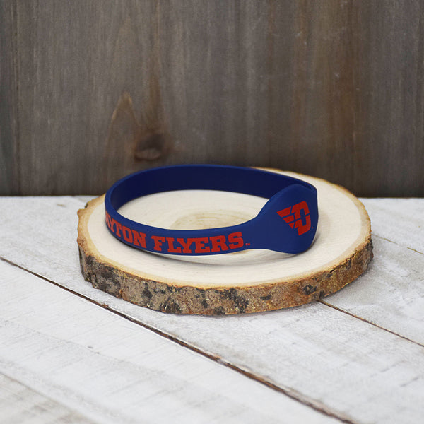 Fan Frenzy Gifts Dayton Flyers Silicone Bracelet Wristband Officially licensed NCAA