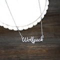 NC State Wolfpack Script Necklace Officially Licensed