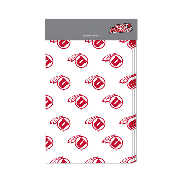 Fan Frenzy Gifts Utah Utes Officially Licensed Tissue Paper