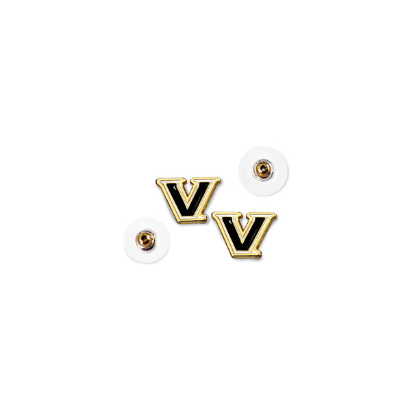 Fan Frenzy Gifts Vanderbilt Commodores Officially Licensed Post Earrings