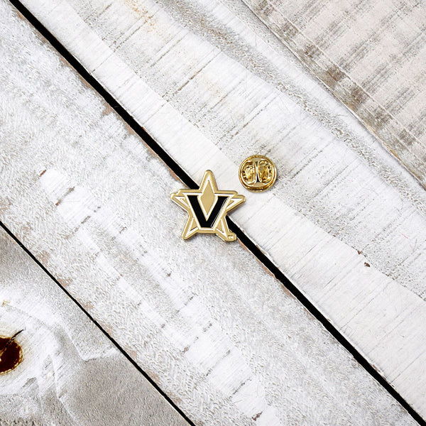 Vanderbilt University Commodores Gold Pin by Fan Frenzy Gifts