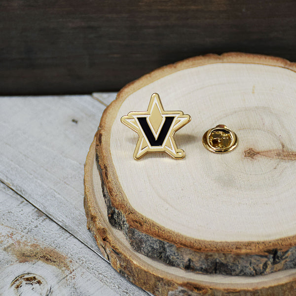 Vanderbilt University Commodores Gold Pin by Fan Frenzy Gifts