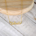 Western Michigan University Officially Licensed Laser Broncos Script Necklace