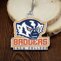 Snow College Badgers Ornament by Fan Frenzy Gifts Officially Licensed NCAA 