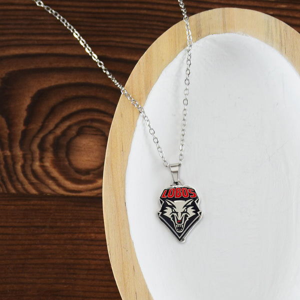 Fan Frenzy Gifts New Mexico Lobos Officially Licensed Fan Necklace