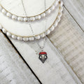 New Mexico Fan Necklace