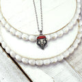 New Mexico Fan Necklace