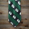Fan Frenzy Utah Valley Wolverines Officially Licensed Wide Striped 62" Microfiber Men's Tie