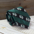 Fan Frenzy Utah Valley Wolverines Officially Licensed Wide Striped 62" Microfiber Men's Tie