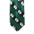 Fan Frenzy Utah Valley Wolverines Officially Licensed Wide Striped 62" Microfiber Men's Tie