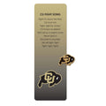 Colorado Buffaloes Pin and Bookmark