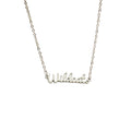 Weber State Wildcats Script Necklace