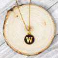 Western Michigan "W" Fan Necklace by Fan Frenzy Gifts