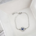 Fan Frenzy Gifts Memphis Tigers Officially Licensed Dainty 1 Charm Bracelet
