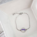 Fan Frenzy Gifts TCU Horned Frogs Officially Licensed 1 Charm Bracelet