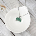 Fan Frenzy Gifts Ohio Bobcats Officially Licensed Dainty Fan Necklace