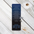 BYU Bookmark With Pin