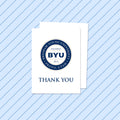 White BYU Thank You Card (10 Pack)