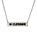 Clemson Bar Necklace